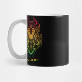 anubis cool mecha head Mug